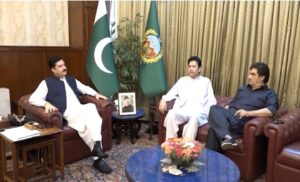 Opposition Leader Dr. Ibad calls on KP Governor to discuss political situation