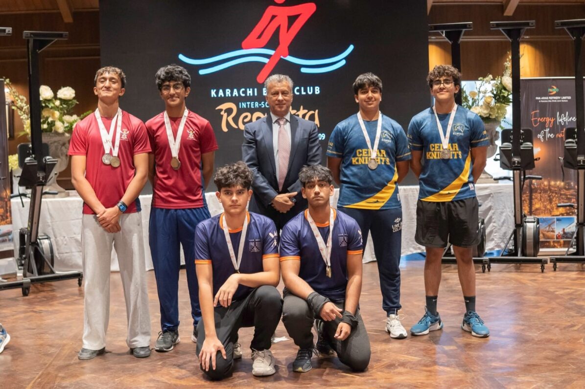 DIB Celebrates Indoor Racing Event of International Inter School Rowing Regatta