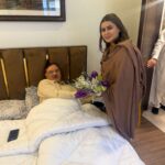Shazia Marri Visits Humayun Khan, Wishes Him Speedy Recovery