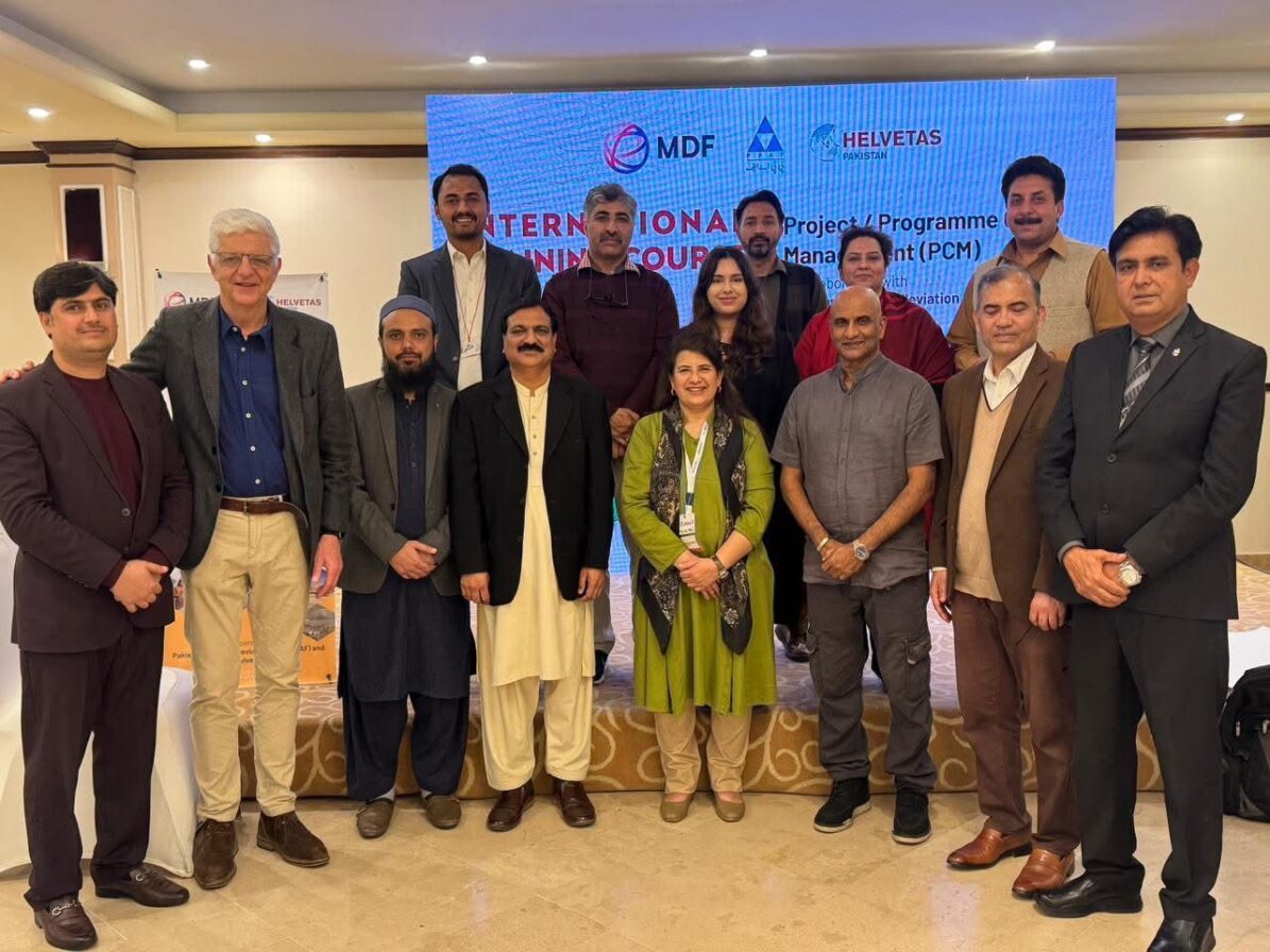 Helvetas, MDF and PPAF Celebrate Completion of PCM Training Program