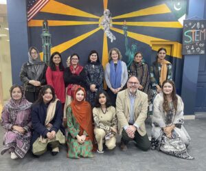 Consul General Tom Eckert Hosts Reception Honoring Donna Wiss