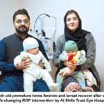 Al-Shifa saves premature twins from blindness