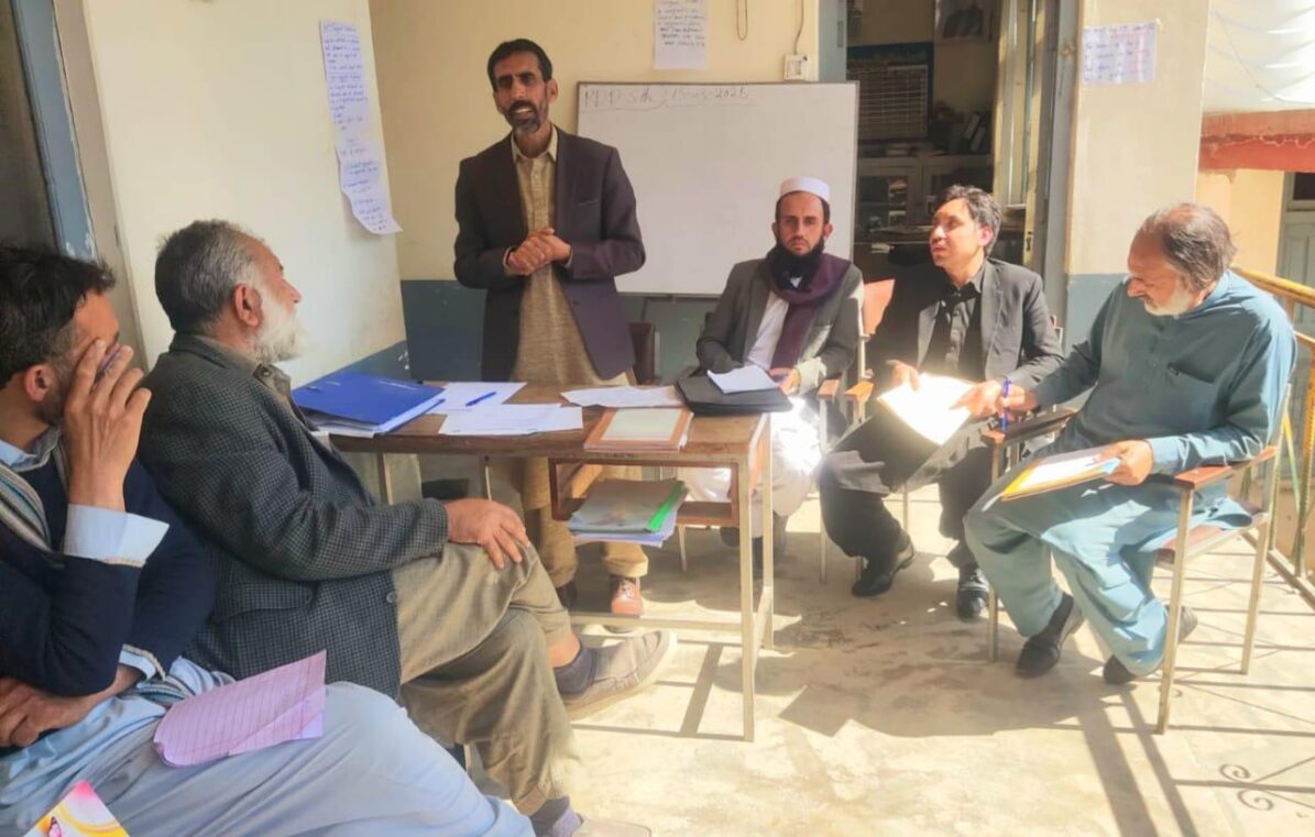 SDEO Zakir Hussain Assures Support to Teachers in Upper Dir