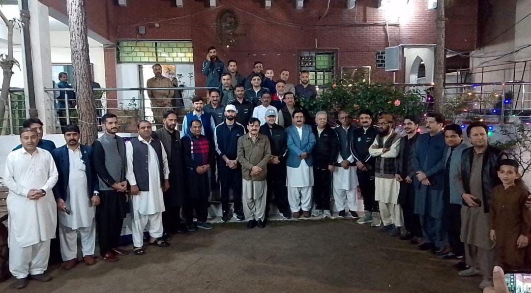 Brigadier Asif Jahangir Raja Plays Exhibition Badminton Match with Journalists