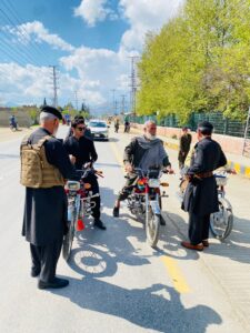 Police crack down on motorcycles without documents and number plates; dozens taken into custody