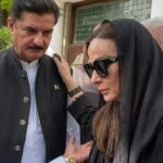 Governor KP Visits Karachi, Shares Grief with PPP Leader Sherry Rehman