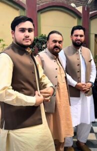 Javed Aziz Khalji meets Senior Provincial Minister Meena Khan Afridi on Eid to discuss promotion of culture and tourism