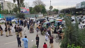 Merged Districts PwDs Stage Protest, Sit-in Outside KP Assembly for their fundamental rights
