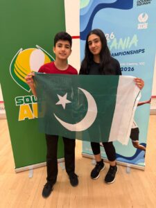 Pakistani Players Shine in Melbourne Squash Event