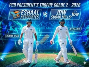 President’s Cricket Trophy Grade II Several matches drawn due to rain