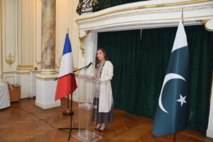 Dr. Aurore Didier Awarded Tamgha-i-Pakistan by Ambassador Mumtaz Zahra Baloch