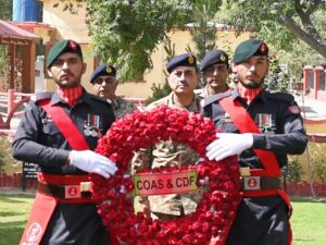 Field Marshal Syed Asim Munir, COAS & CDF,Pays Tribute to Shuhada in Balochistan