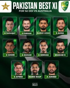 Pakistan vs Australia: New Series, Old Questions and a Storm Over Selection