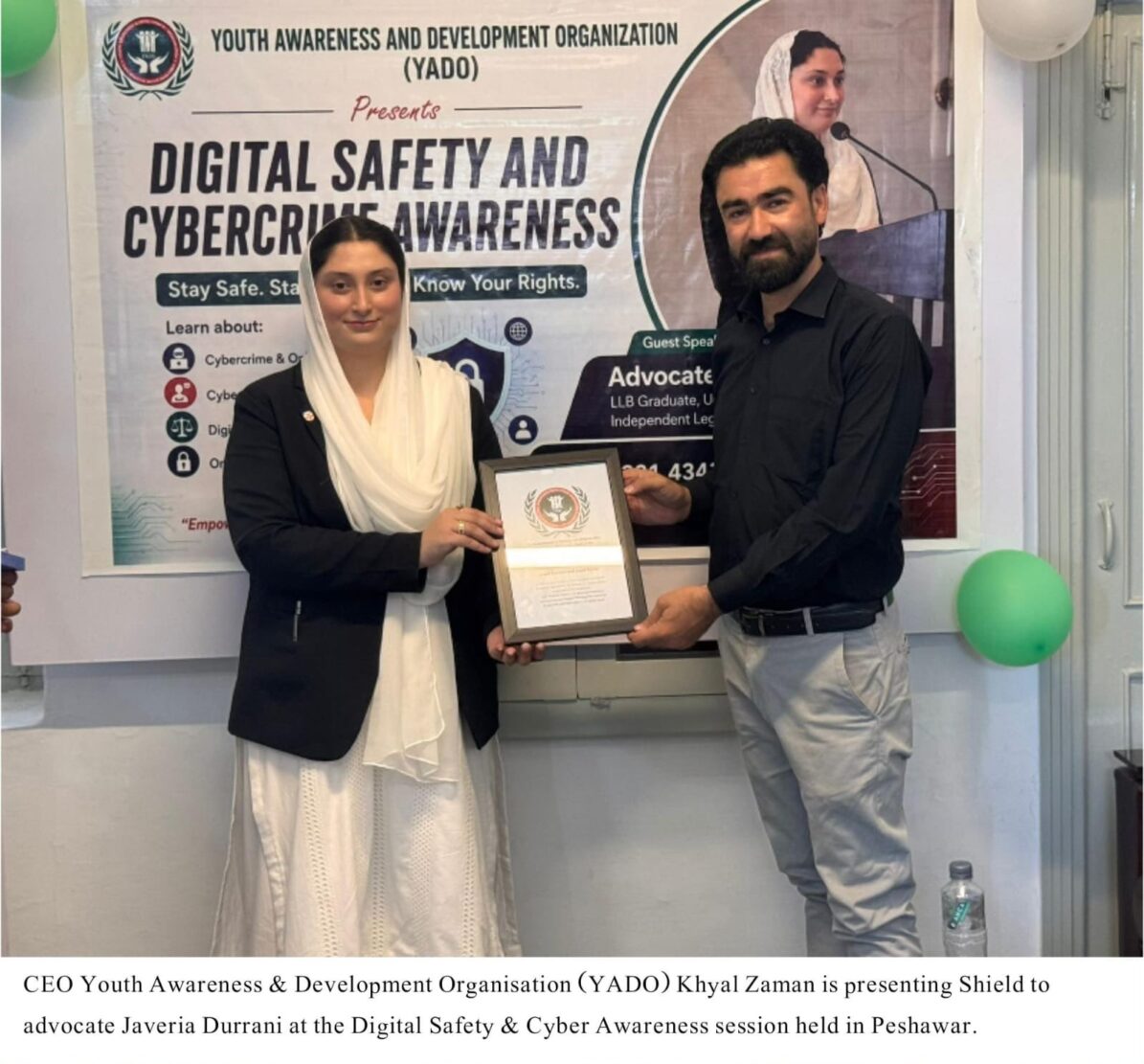 Youth from Six Regions Attend Cybersecurity Workshop in Peshawar