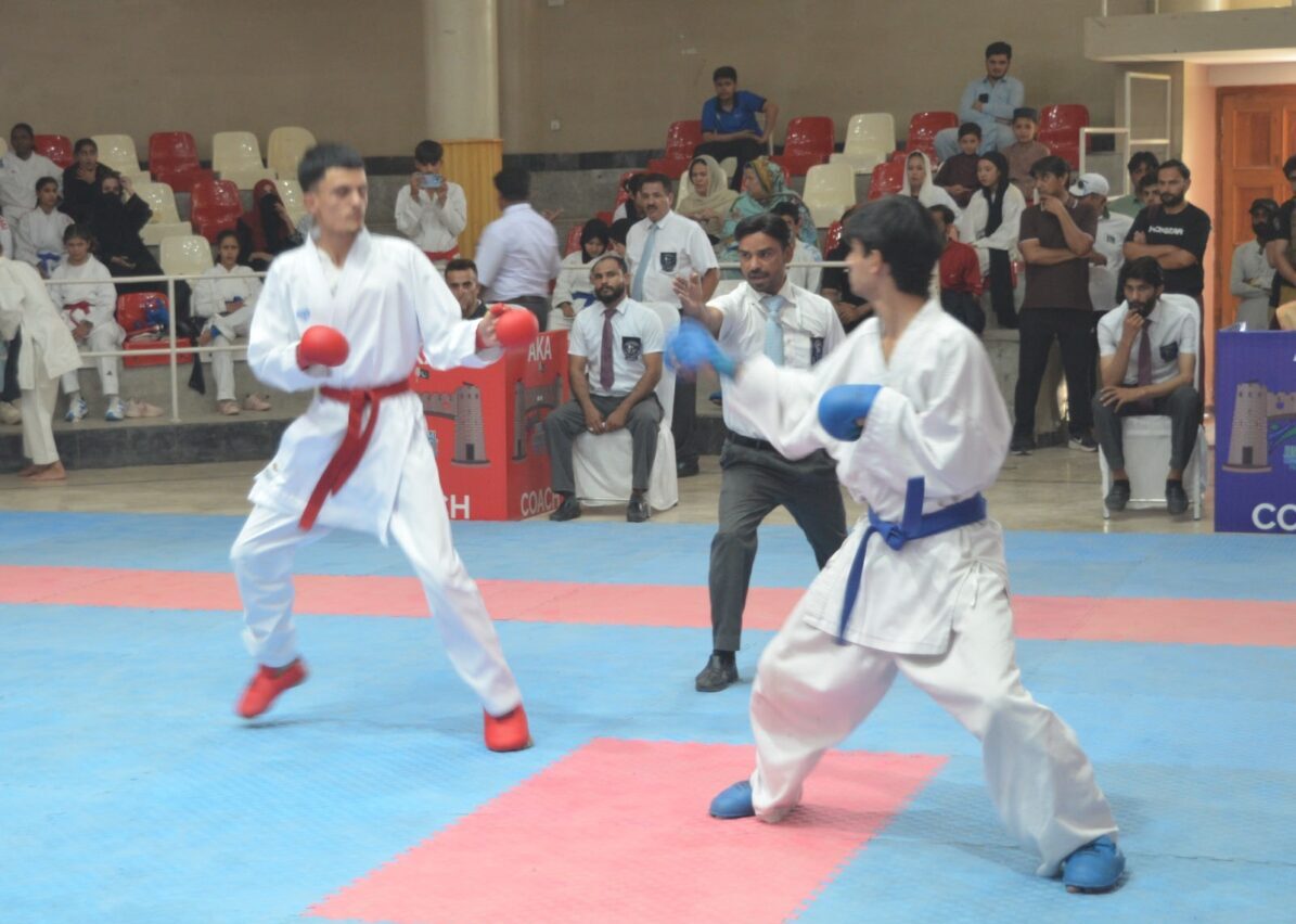 Sports Complex Hosts Opening of Junior Karate Competitions