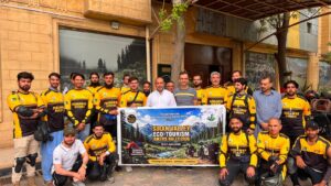KP Tourism Authority Supports Eco-Friendly Biking Expedition