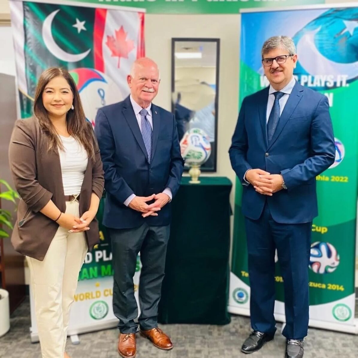 Pakistan Promotes Sialkot’s Football Industry at FIFA World Cup