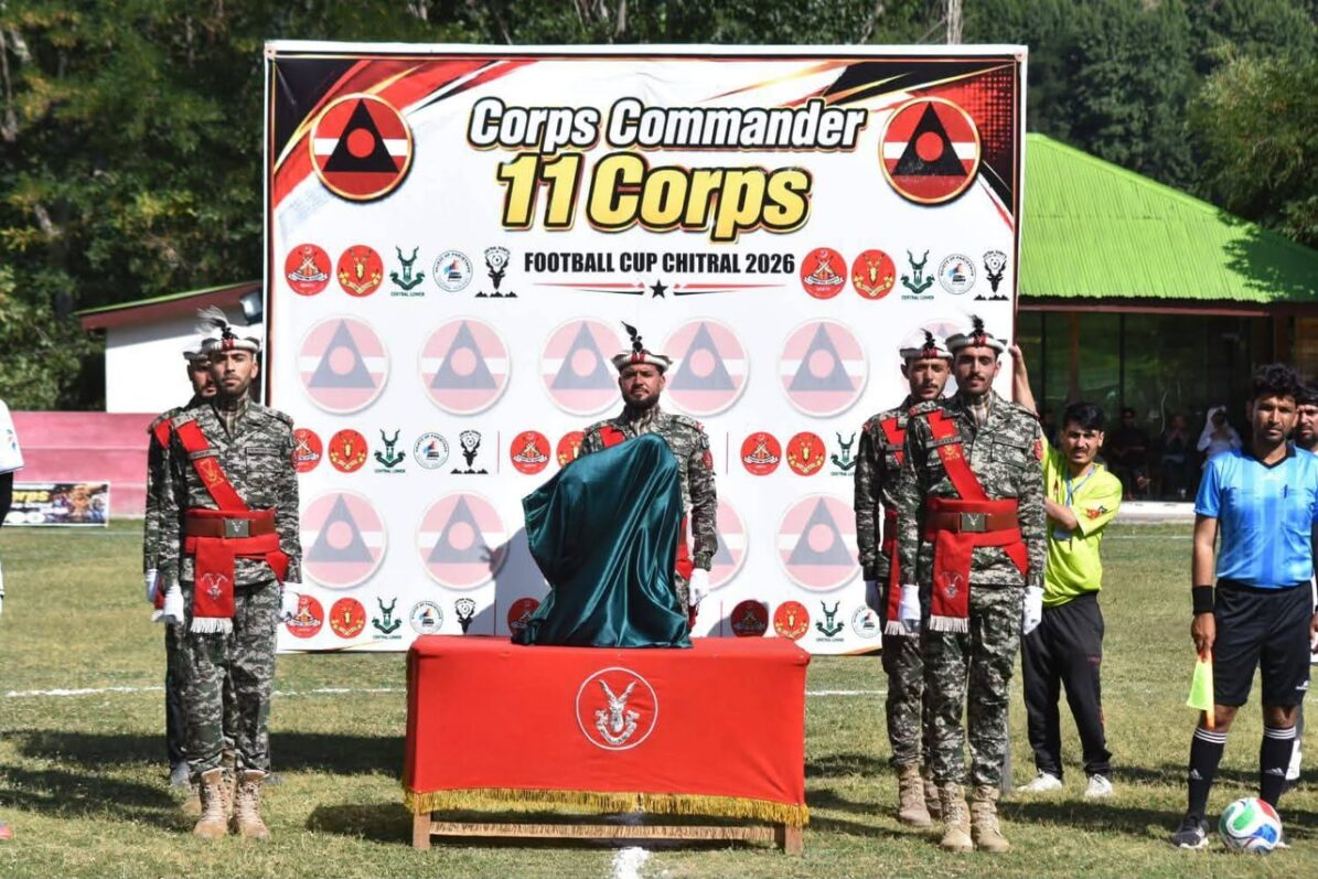 Corps Commander 11 Corps Football Tournament Kicks Off in Chitral