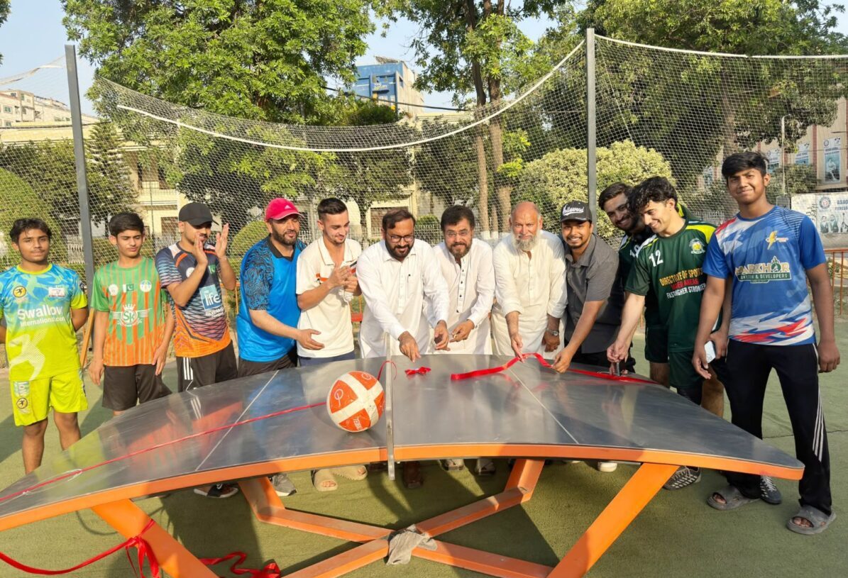 KP Launches Teqball Challenger Cup at Sports Complex