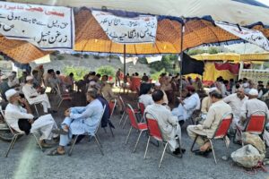 Sunni Khel protest sit-in enters fifth day