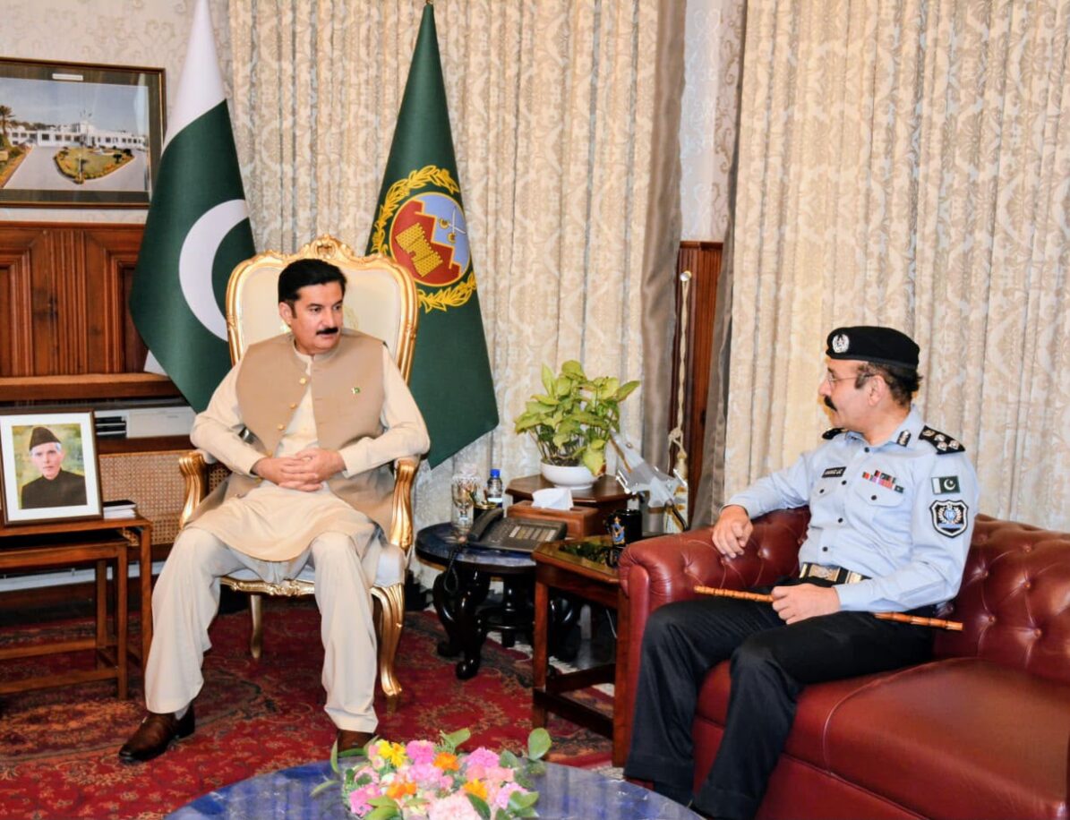 Governor Kundi Meets New FIA Director Peshawar