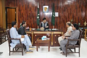 Commitment to Joint Efforts for Bajaur’s Prosperity as Prominent Figures Meet Deputy Commissioner