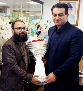 Askari Bank Staff Felicitate Newly Promoted EVP Omar Aitzaz