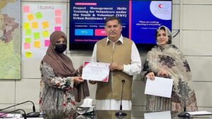 Farzand Ali Wazir Attends PRCS KP Volunteer Training