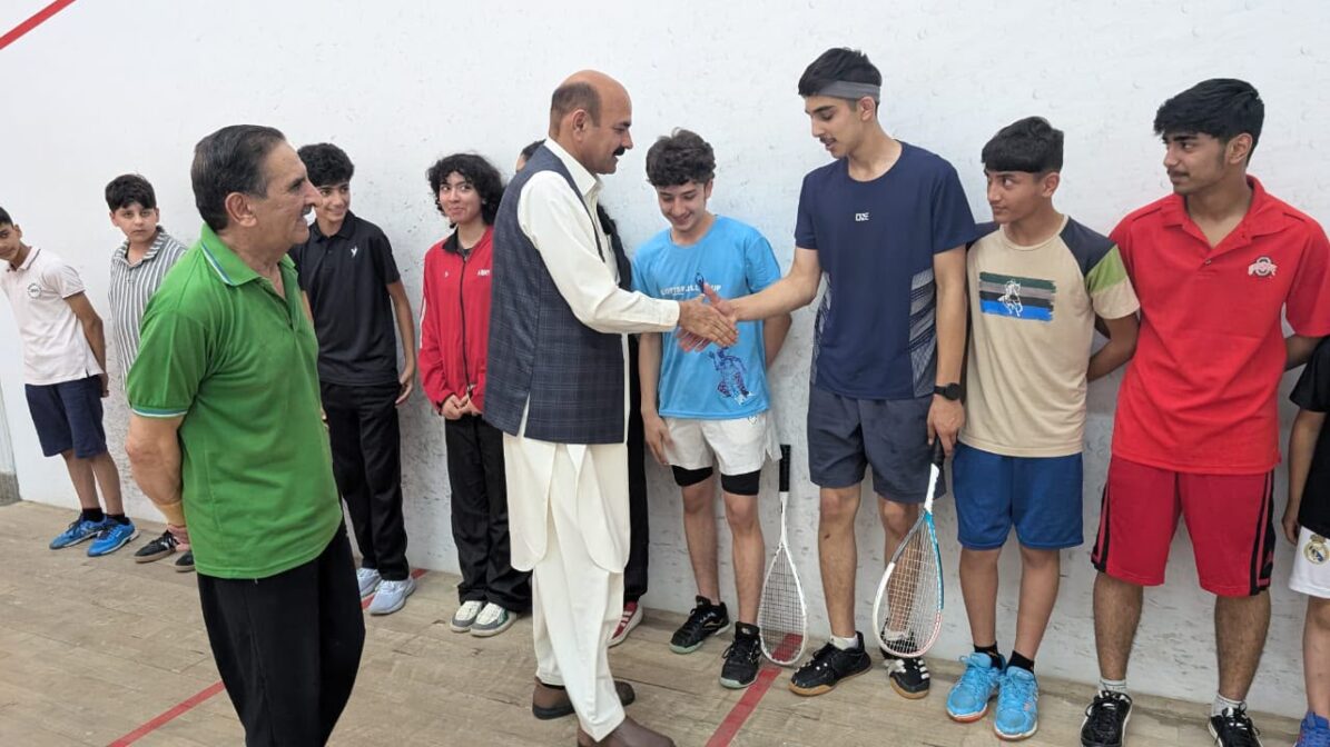 Squash Action Begins at Abbottabad’s Azadi Cup