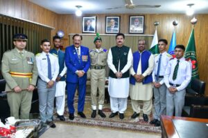 Governor Faisal Karim Kundi Stresses Education, Character Building for Youth