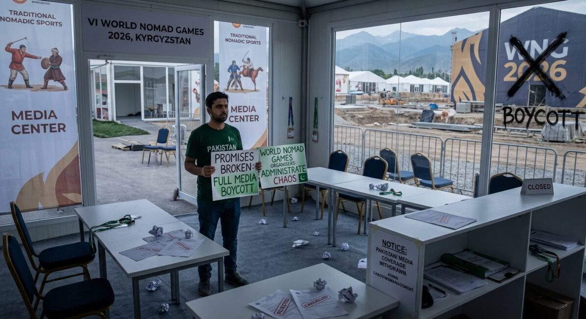 Media Crisis Deepens as Pakistani Journalists Boycott Nomad Games