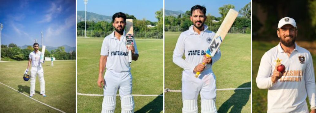 President’s Trophy Grade-I:   Hassan Raza Hits Brilliant Double Century on Second Day of Third Round