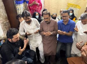 CM Sohail Afridi Meets Family of Martyred PTI Worker, Assures Full Support