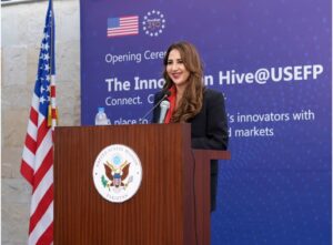 Natalie Baker, Shaza Fatima Open New Innovation Hub for Entrepreneurs
