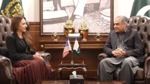 Mohsin Naqvi, Natalie Baker Discuss Pakistan-US Relations