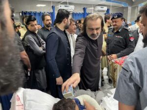 Aman Mela Blast Injured Receive Rs100,000 Each from Ali Amin Gandapur