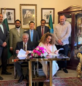 Ambassador Hamid Khan Signs Pak-Ethiopia Partnership