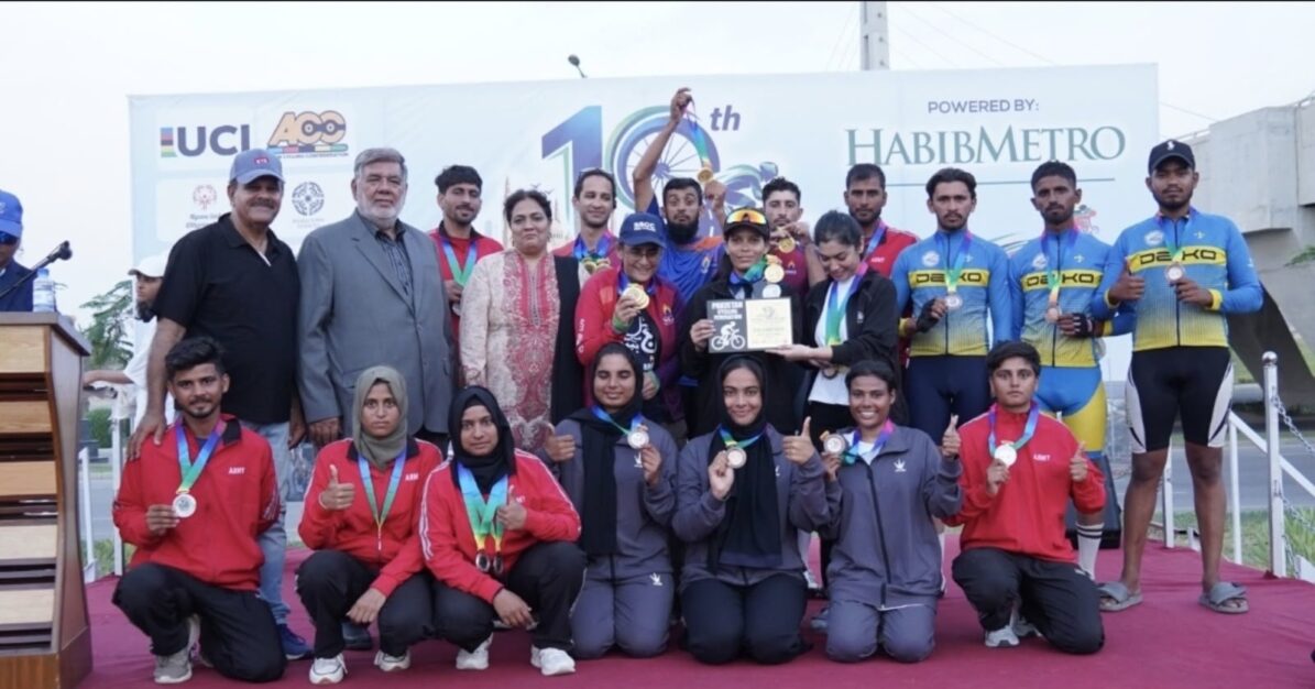 SSGC Lead Medal Table at 10th National Cycling Championship