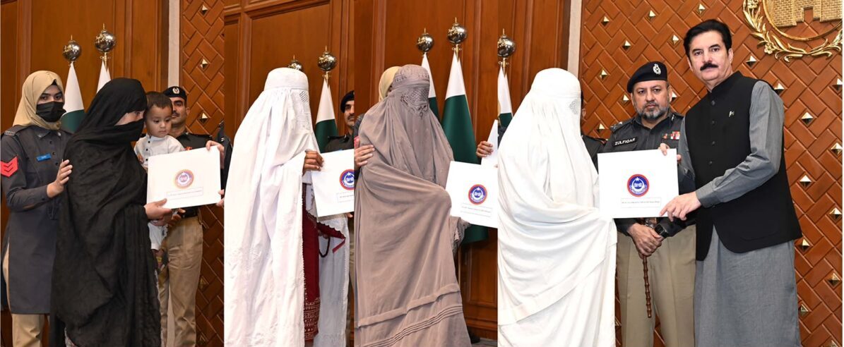Kundi Distributes Plot Allotment Letters to Families of 54 Police Martyrs