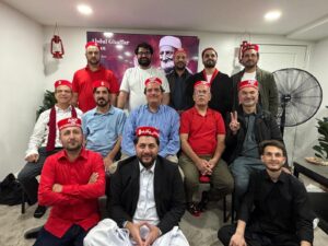 Aimal Wali Khan Interacts with ANP Members in New Jersey